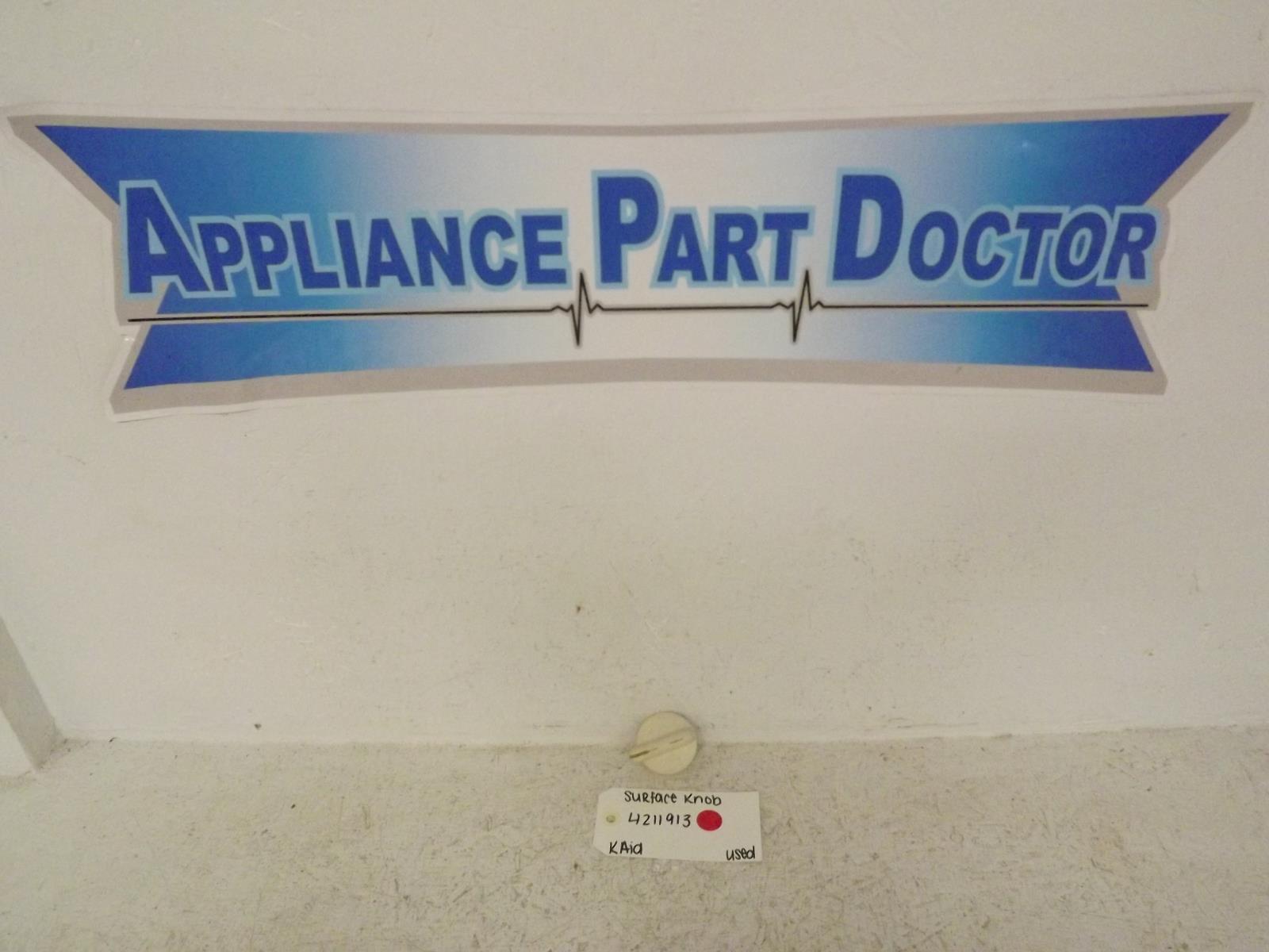 KitchenAid Range 4211913 Surface Knob Used KitchenAid Range 4211913 Surface Knob Used